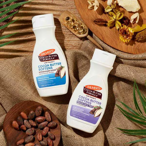 Palmer's Cocoa Butter Fragrance Free Body Lotion 250ml, imported from the UK