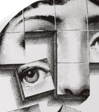 Fornasetti Tema e Variazioni No. 180 wall plate 26cm - British product