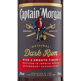 Captain Morgan dark rum 70cl bottle 40% vol, UK version