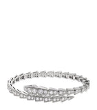 Bvlgari Serpenti Viper bracelet white gold diamonds (British brand)