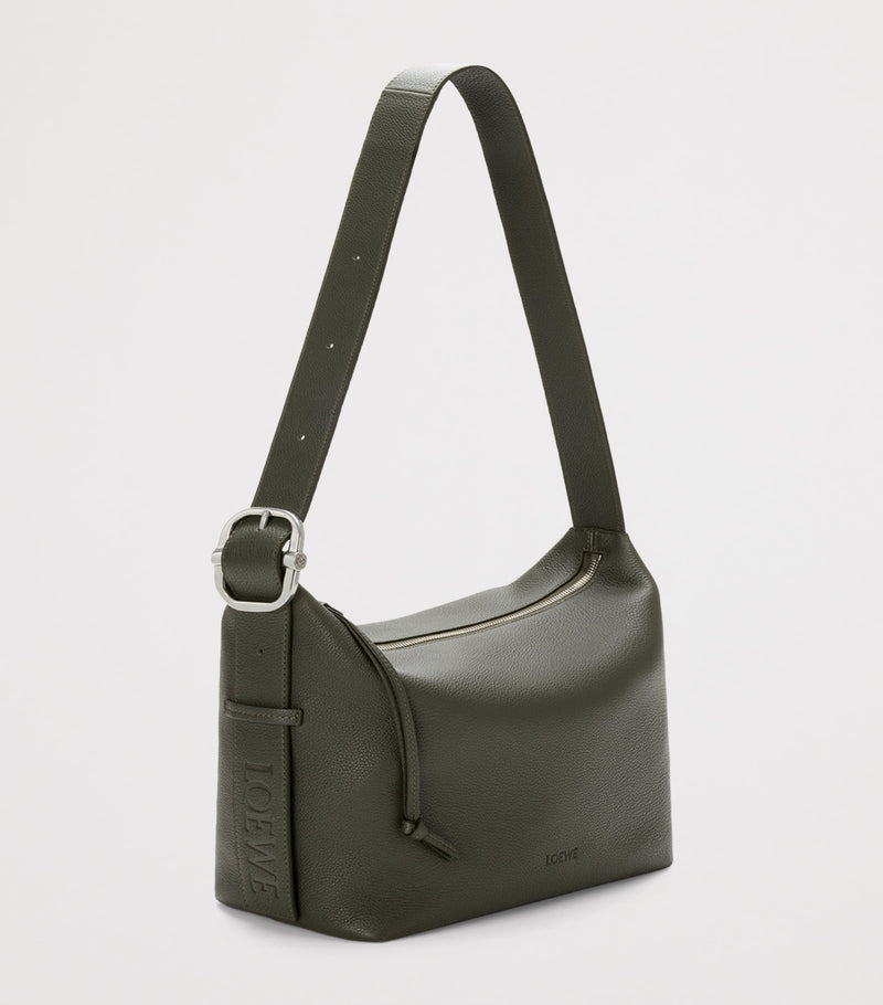 LOEWE Loop shoulder bag leather mini, imported from the UK