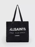 AllSaints Underground acid tote bag organic cotton (British brand)