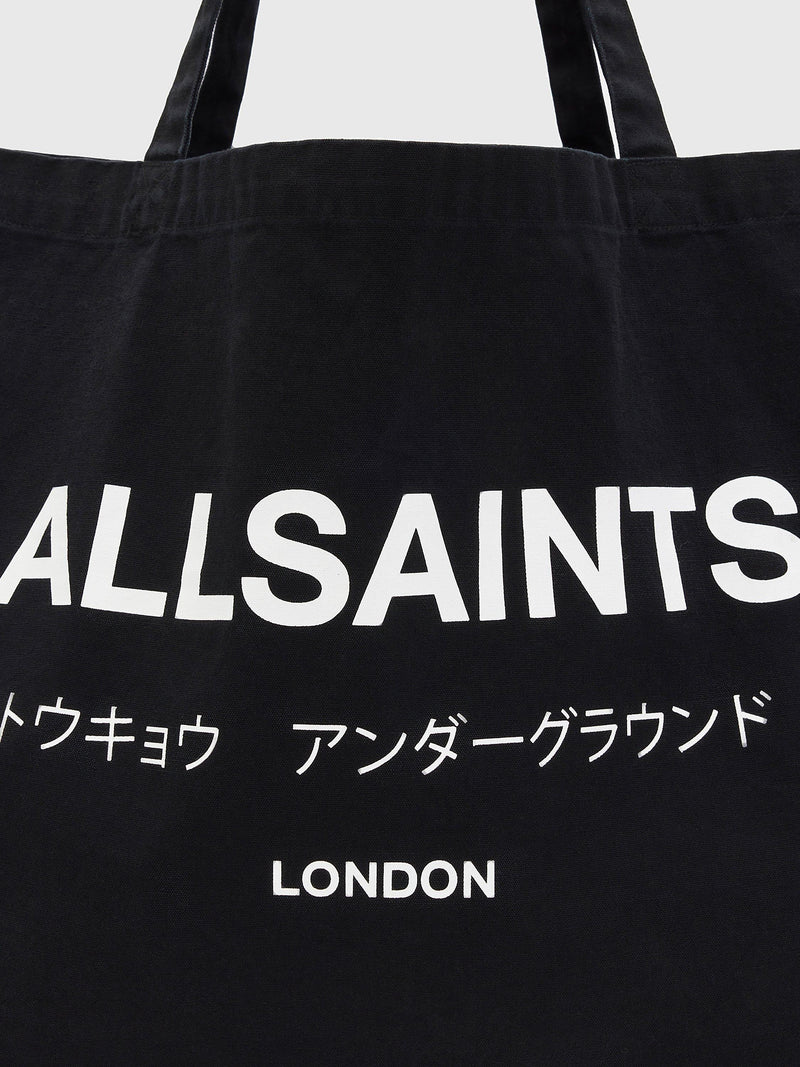 AllSaints Underground acid tote bag organic cotton (British brand)
