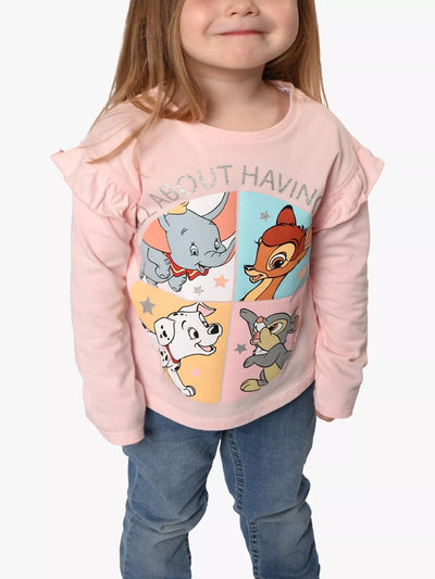 Brand Threads Kids Disney Top Pink Long Sleeve T-Shirt