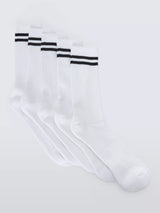 John Lewis John Lewis Top Stripe Socks Pack of 5 Multi- Buy online at McGrocer