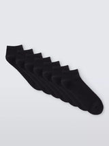 John Lewis John Lewis Cotton Mix Trainer Socks Pack of 7- Buy online at McGrocer
