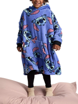 John Lewis Brand Threads Kids' Stitch Hooded Blanket- Buy online at McGrocer