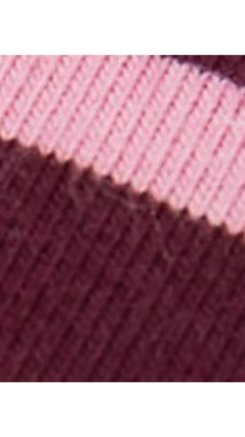 Polarn O. Pyret Kids' Stripe Beanie Hat - Red 2-9 years