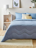 Night Lark Duvet Set Dusk Blue Double, imported from the UK