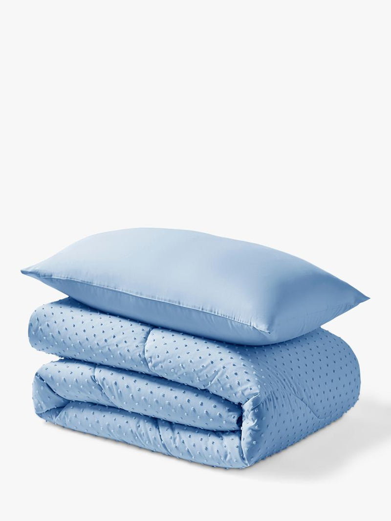 Night Lark Duvet Set Dusk Blue Double, imported from the UK