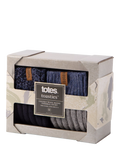 totes wool blend thermal socks navy grey pack of 2 (British brand)