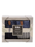 totes wool blend thermal socks navy grey pack of 2 (British brand)