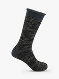 totes men's thermal socks pack of 2 black grey (British brand)
