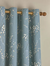 John Lewis Laura Ashley Pussy Willow Pair Lined Eyelet Curtains- Buy online at McGrocer