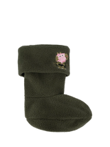 John Lewis totes George Pig Wellington Boot Liner Socks Green- Buy online at McGrocer