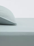 John Lewis Easy Care Organic Cotton 200 Thread Count Count Deep Fitted Sheet - Terracotta King