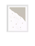 East End Prints ski slope print in small size, imported from the UK