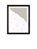 East End Prints Coit Collective Ski Slope Small Framed Print