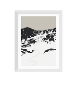 John Lewis EAST END PRINTS Coit Collective Ski Landscape Framed Print- Buy online at McGrocer