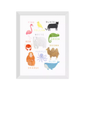 EAST END PRINTS Darcie Olley 'Animals' Framed Art Print, Small