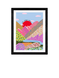 EAST END PRINTS Emmy Lupin framed print landscape 33x28cm (British brand)
