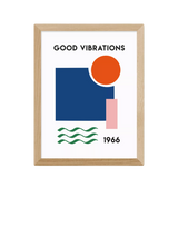 John Lewis East End Prints Fan Club Good Vibrations Framed Print- Buy online at McGrocer
