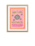 East End Prints Weezy framed print Marvellous, UK version