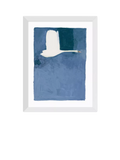 East End Prints Swan II framed art print, imported from the UK