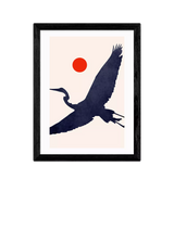 John Lewis EAST END PRINTS Kubistika 'Crane' Framed Print Small- Buy online at McGrocer