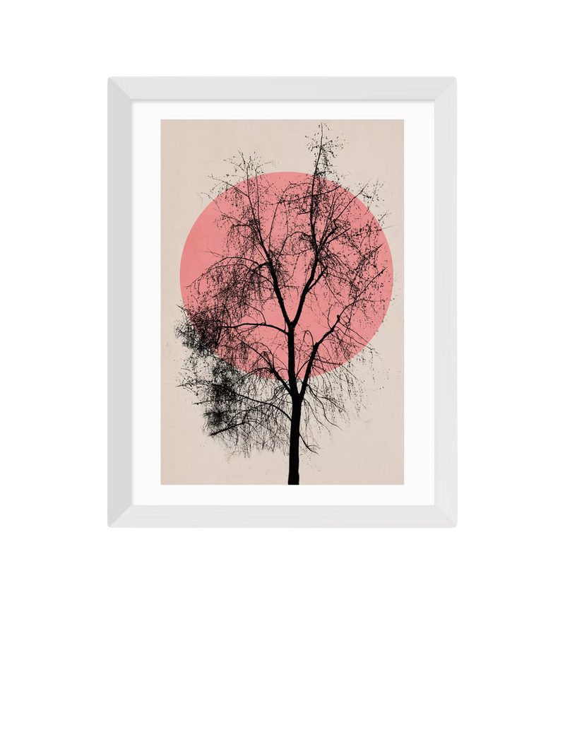 EAST END PRINTS Kubistika 'Memories And Moments' Framed Print - Black Frame 83.4 x 63.4cm