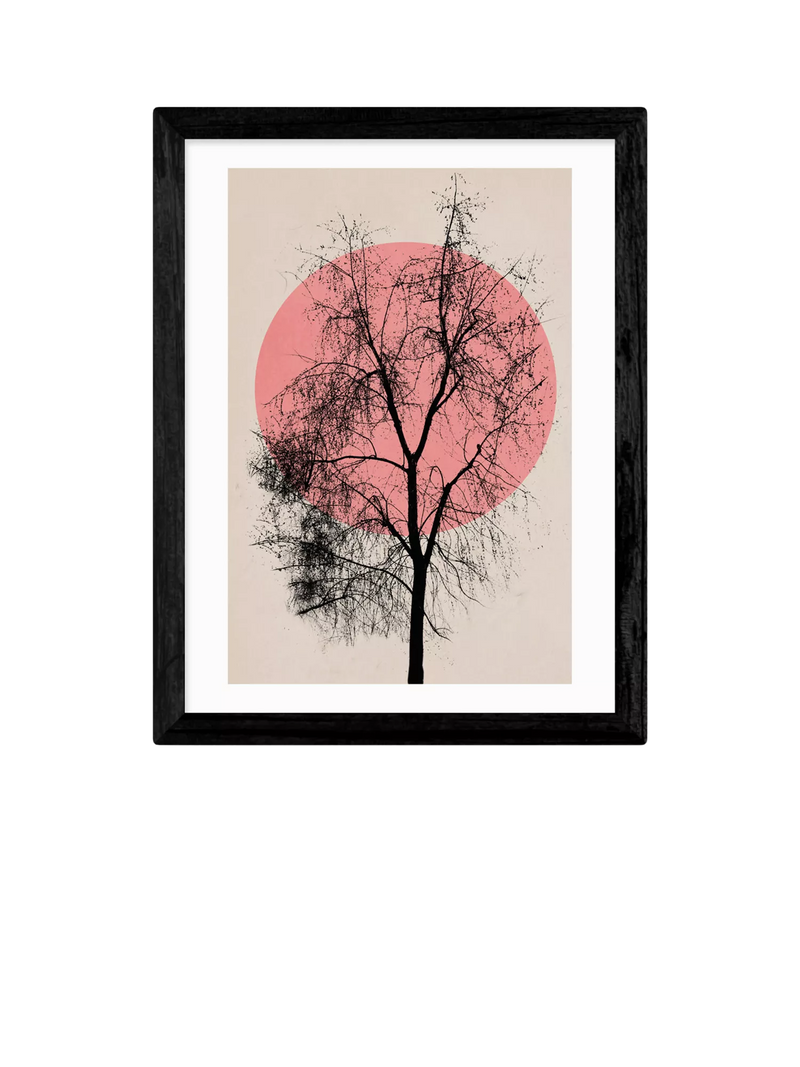 EAST END PRINTS Kubistika 'Memories And Moments' Framed Print - Black Frame 43.4 x 33.4cm