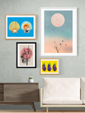 EAST END PRINTS Kubistika framed print Memories Moments Small - British product