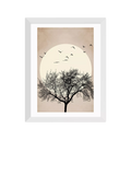 EAST END PRINTS Kubistika 'Dreamers' Framed Art Print, 33.4 x 28.4cm