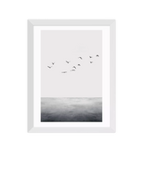 John Lewis EAST END PRINTS Kubistika 'The Ocean' Framed Art Print, Small- Buy online at McGrocer