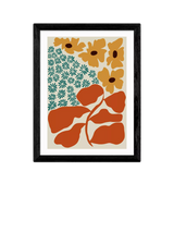 John Lewis EAST END PRINTS Miho Art Studio Exotic Flower Garden Framed Print 33.4 x 28.4cm- Buy online at McGrocer