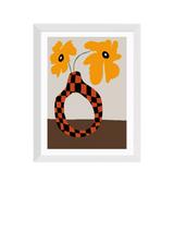 John Lewis EAST END PRINTS Miho Art Studio Modern Pottery & Flower Framed Print- Buy online at McGrocer