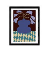 John Lewis East End Prints Miho Art Studio Purple Pottery Dropping Lily Framed Print Small- Buy online at McGrocer