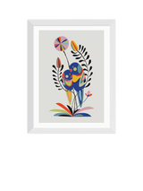 John Lewis EAST END PRINTS Rachel Lee 'Rainbow Lorikeets' Framed Print 33.4 x 28.4cm- Buy online at McGrocer