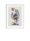 EAST END PRINTS Rainbow Lorikeets framed print small - British product