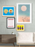 East End Prints Dumplings framed print small 33x28cm (British brand)