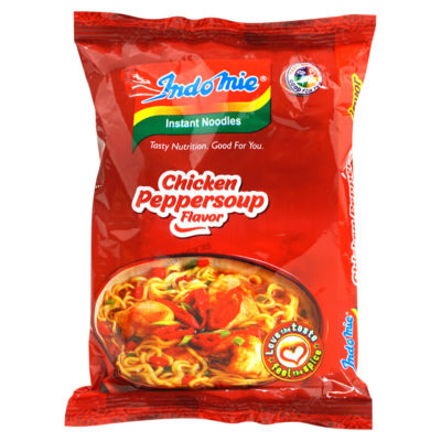 Indomie instant noodles pepper chicken 70g, imported from the UK