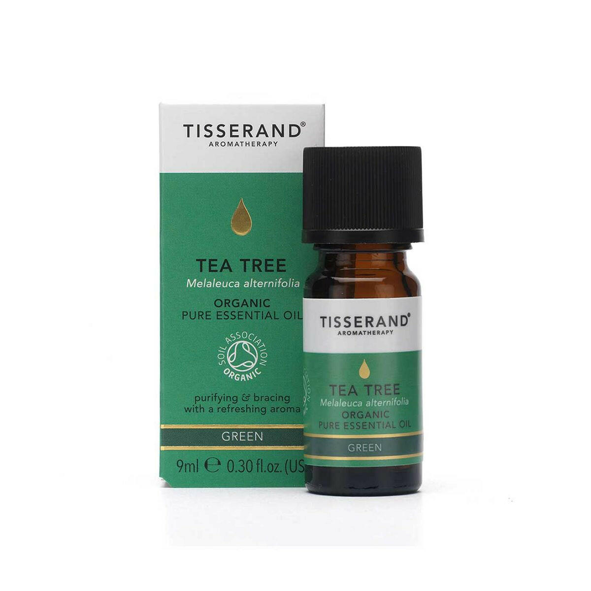 Tisserand Aromatherapy Tea Tree Organic Essential Oil 9ml Vitamins, Minerals & Supplements Boots