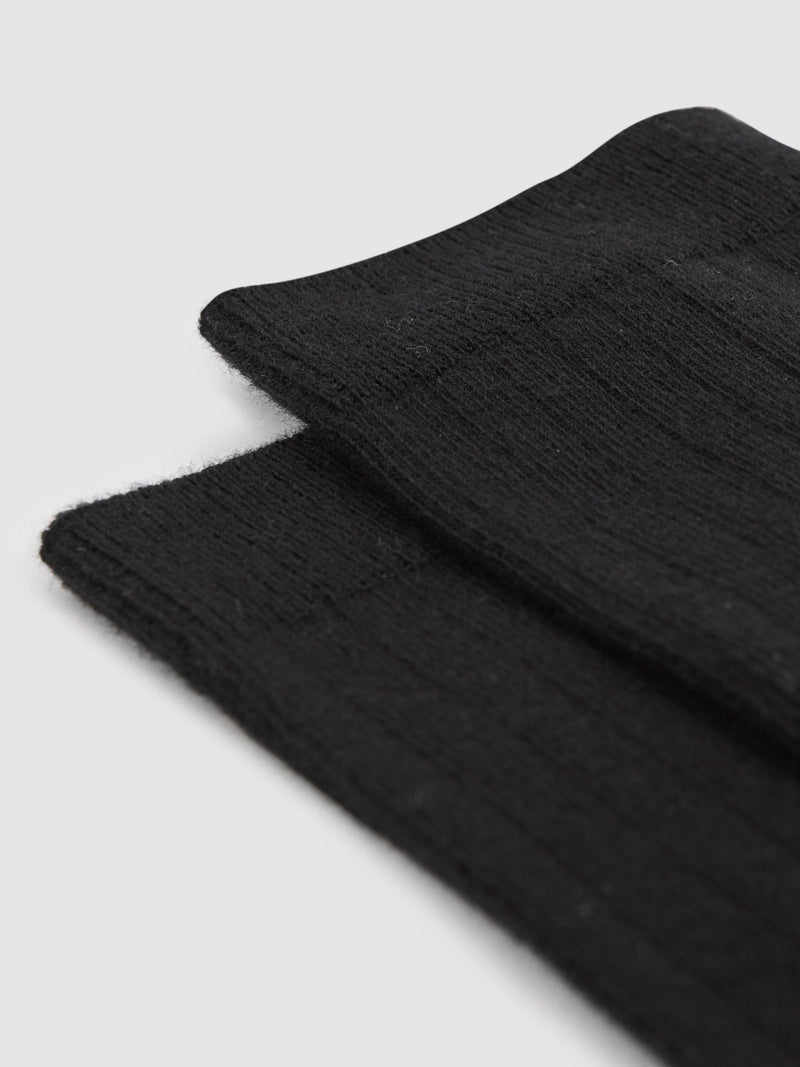 Reiss Felicia gerippte Knöchelsocken - Britisches Produkt