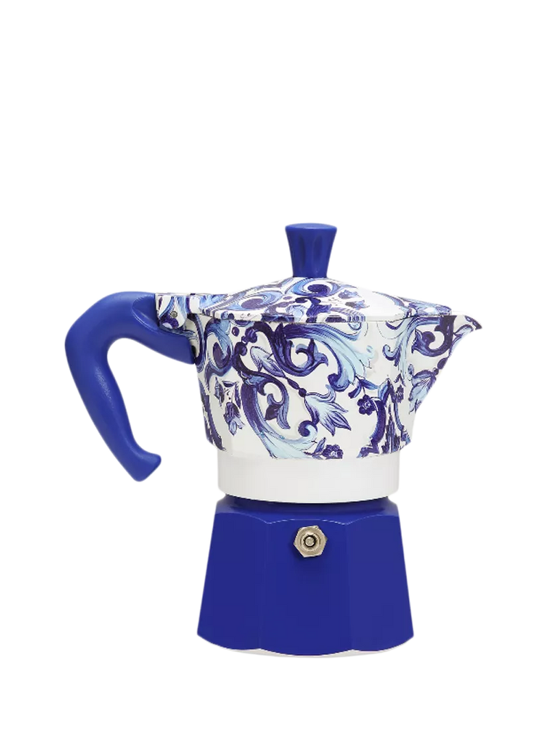 Bialetti Dolce & Gabbana Moka Express 3 cup Mediterranean Blue (British brand)