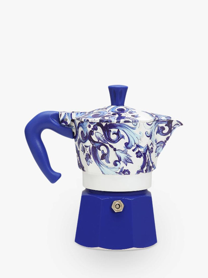 Bialetti Dolce & Gabbana Moka Express 3 cup Mediterranean Blue (British brand)