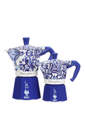 Bialetti Dolce & Gabbana Moka Express 3 cup Mediterranean Blue (British brand)