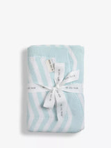 John Lewis The Little Tailor Chevron Knitted Baby Blanket- Buy online at McGrocer