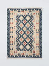 John Lewis John Lewis Anika Kelim Hand Woven Wool Rich Rug Multi 150 x 90cm- Buy online at McGrocer