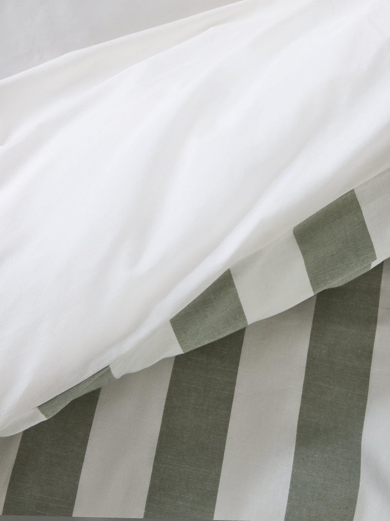 John Lewis Chelsea Stripe duvet cover set Double, imported from the UK