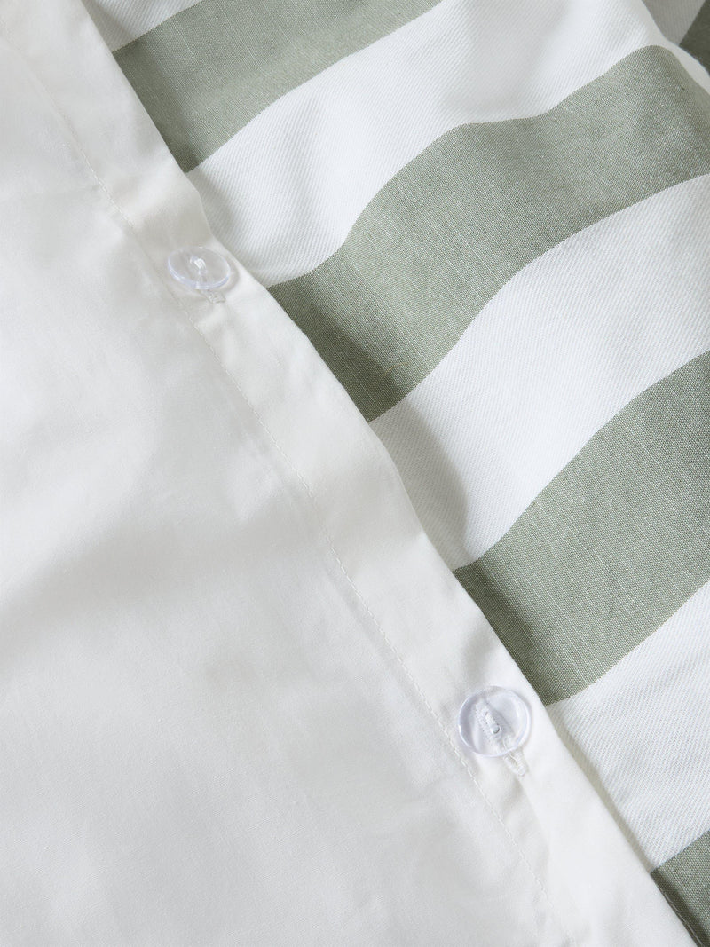 John Lewis Chelsea Stripe duvet cover set Double, imported from the UK